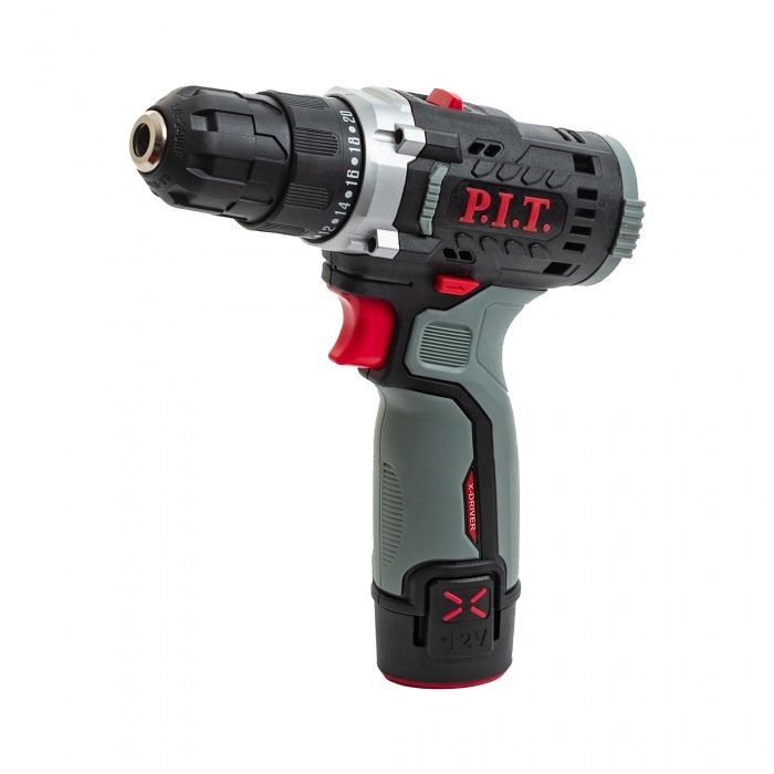 Дрель аккумуляторная P.I.T. PBM12K-10A/1 X-Driver