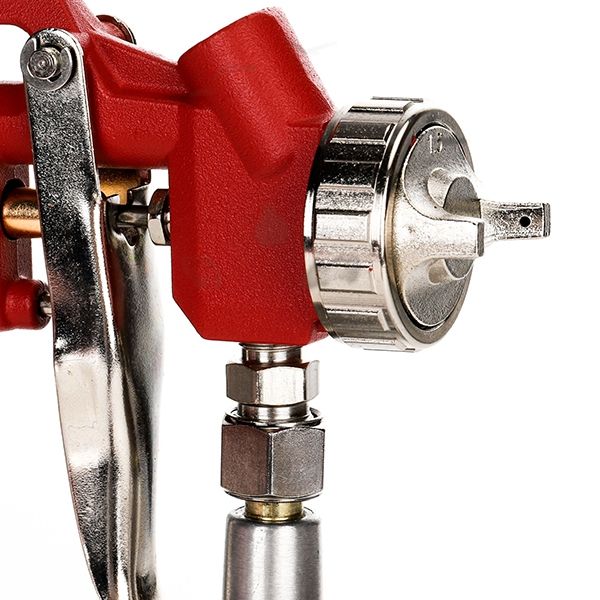 Краскопульт пневматический P.I.T. PSG1000-A1, 50PSI, сопло 1,5мм, бак 1л, краска260мл/мин, 190л/мин