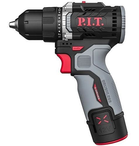 Дрель аккумуляторная P.I.T. PBM12K-10B/1 X-Driver