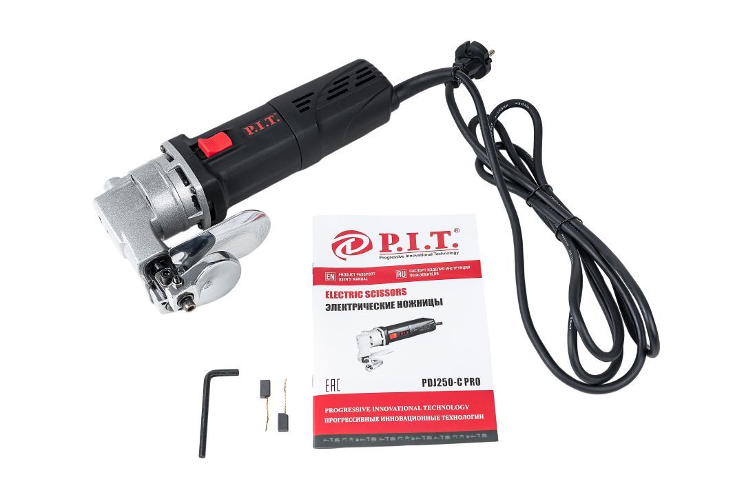 Листовые электроножницы по металлу P.I.T. PDJ 250-C Pro