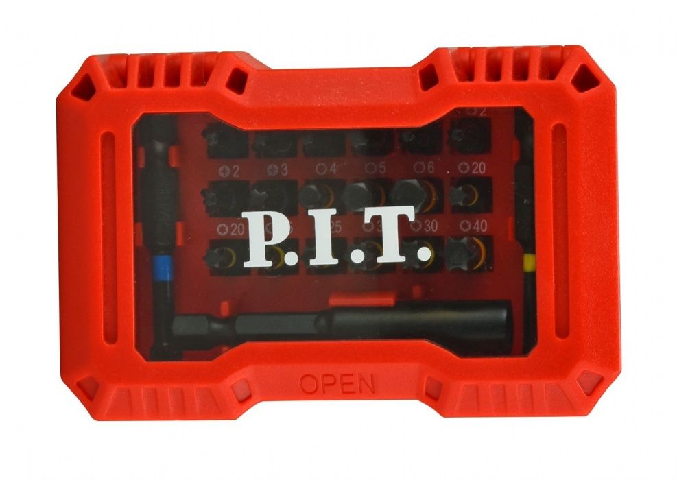 Набор бит P.I.T. 23шт (ASET04-0023)