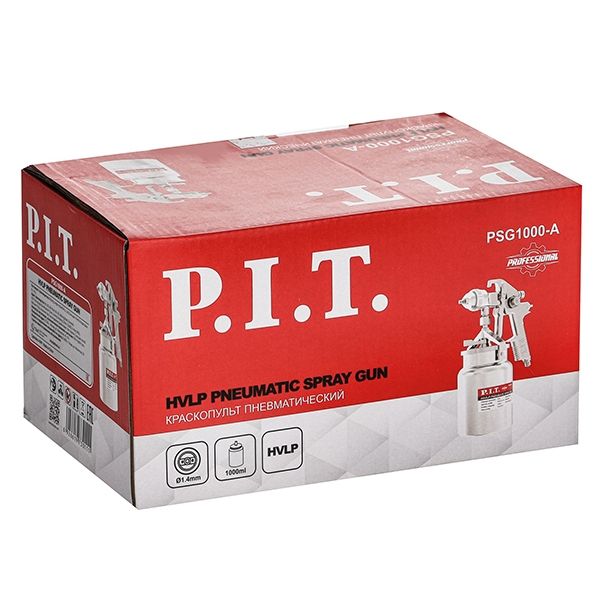 Краскопульт пневматический P.I.T. PSG1000-A