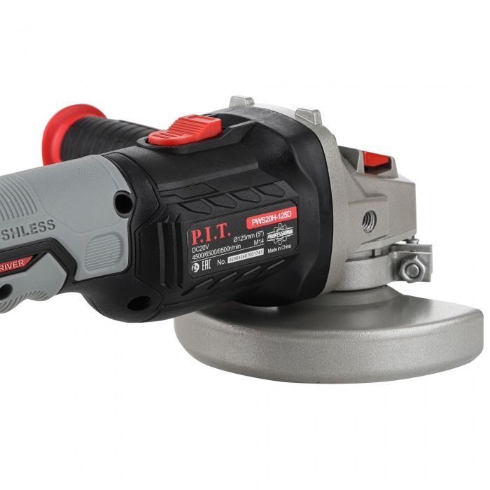 Шлифмашина угловая аккумуляторная P.I.T. PWS20H-125D/1