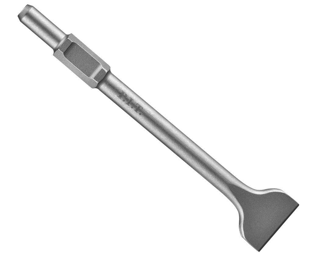 Зубило плоское зубило HEX P.I.T. 75x400 мм (AMAS09-7540)